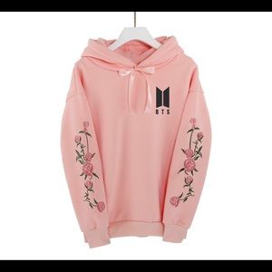 BTS Embroidered hoodie